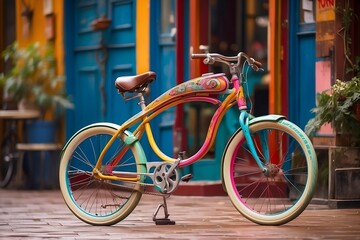 Fototapeta na wymiar bicycles