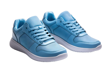 footwear athletic fitness attire casual rubber gym health equipment object trainer style accessory fashion clothing new sport pair background white running sneaker shoe blue sneakers isolated