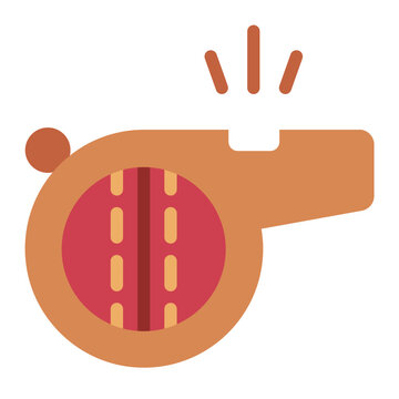 Whistle referee icon