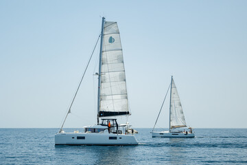 sailboat on the sea