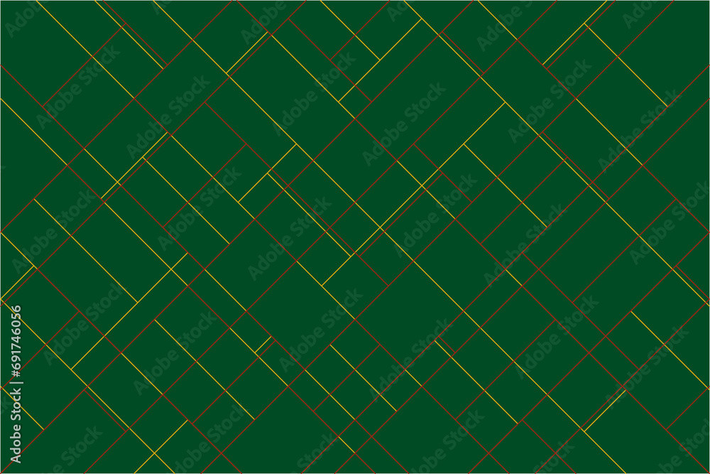 Aufkleber geometric of background vector. design modern of diagonal stripe colorful on green background. desig