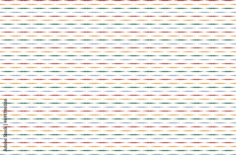 Poster geometric of background vector. design modern of woven stripe colorful on white background. design p