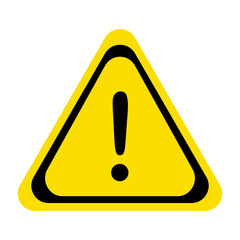 exclamation danger sign