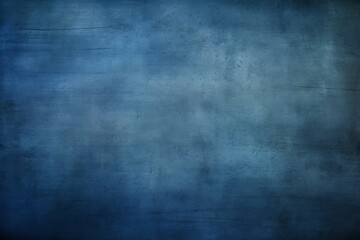 Fototapeta na wymiar Dark blue grungy distressed canvas background, Generative AI 