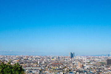 大阪の美しい街並み
