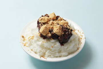 Shaved Ice with Red Beans	