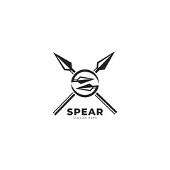 Spear logo icon vector image