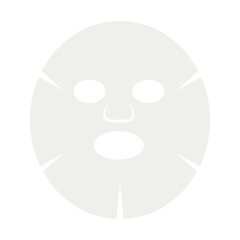 Fototapeta premium 顔パックのイラスト