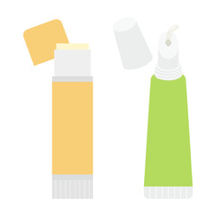 リップクリームのイラスト