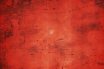 Grunge red metal texture, Generative AI 