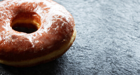 Donuts on a on marble