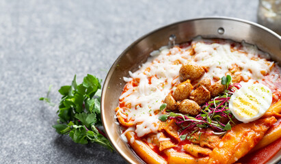 Spicy Stir fried Rice Cake