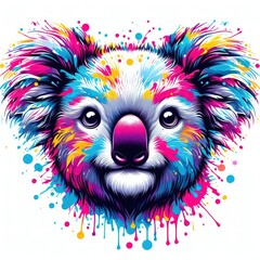 Naklejka premium Coral Reef Carnival Extravaganza, GENERATIVE AI