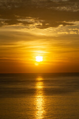 Obraz premium sunset in the sea