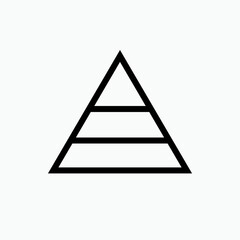 Diagram Icon. Analyze, Statistic Element Symbol - Vector.