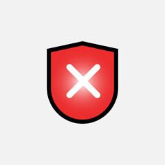 Obraz premium Delete Icon. Erase, Remove Symbol - Vector. 