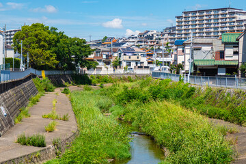 Fototapeta na wymiar 風情ある日本の町並み