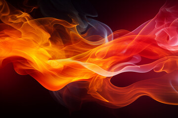 Fototapeta premium abstract fire background