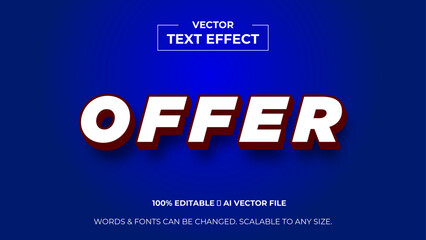 3d editable text effect premium vector. Editable text style effect. 3d Text emblem for advertising, branding, business logo cover of presentation banner. vector illustration