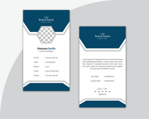 Creative and modern business card template 