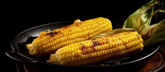 Pan-fried corn butter