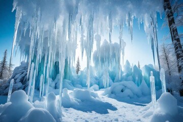 Frozen Majesty: Capturing the Icy Splendor of Winter Landscapes in Icelan
