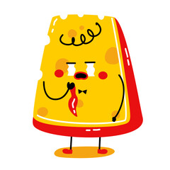Cute Cheese Vector Set