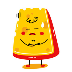 Cute Cheese Vector Set