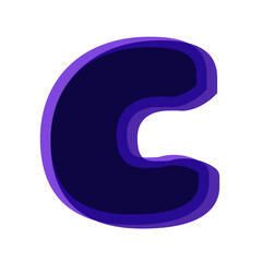 Fototapeta premium letter C