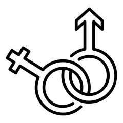 gender outline icon