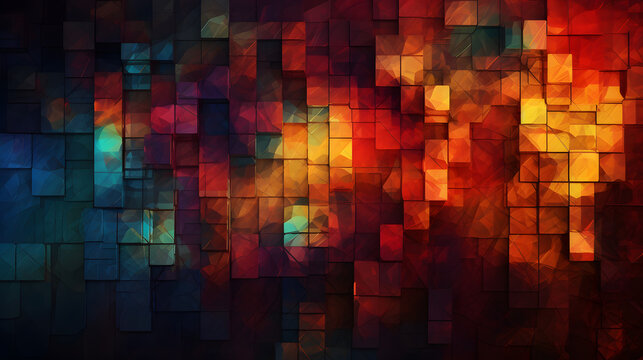 Abstract wallpaper of a seamless pattern design
