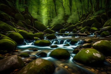 waterfall in the forest