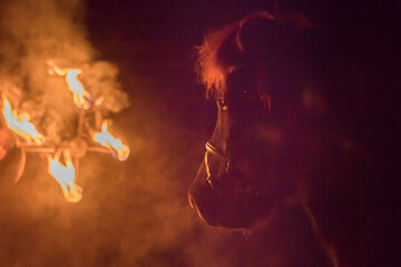Pferd und Feuer
