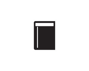 Book icon vector symbol design illustration