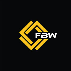 FBW letter design for logo and icon.FBW typography for technology, business and real estate brand.FBW monogram logo.