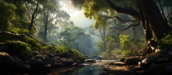 Peaceful Bushland - Softly Speaking Nature's Beautiful Breath