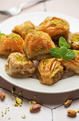 Turkish traditional baklava