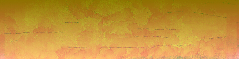 Yellow panorama background banner, with copy space for text or your images