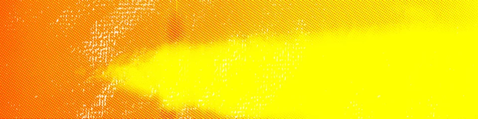 Raamstickers Yellow panorama background banner, with copy space for text or your images © Robbie Ross