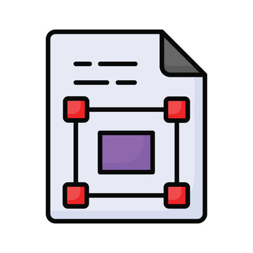 recommend clip art: Vector Based graphic design file icon, ready to use