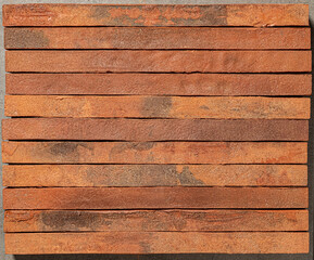 craft bricks on the wall