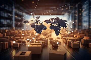 Technology enabling the seamless connection of logistics for global import and export