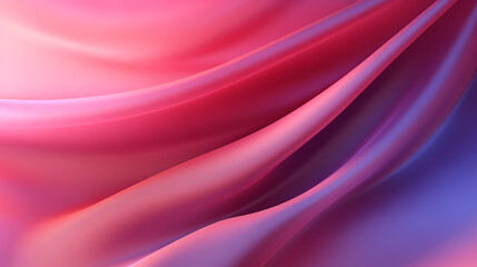 Obraz premium Abstract background luxury cloth, liquid wave, wavy folds of silk texture, satin material. Beautiful elegant wavy fuchsia pink satin silk luxury cloth fabric texture, abstract background design