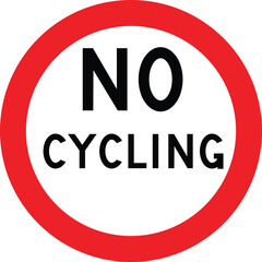 Hong Kong city traffic and road Temporary, Bo Cycling signs in bulk as a set. Asian Collection: Hong Kong Traffic Signs