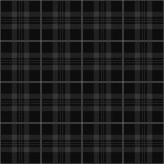  Tartan seamless pattern, grey and black, can be used in fashion design. Bedding, curtains, tablecloths
