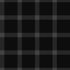  Gingham seamless pattern, grey and black, can be used in fashion design. Bedding, curtains, tablecloths
