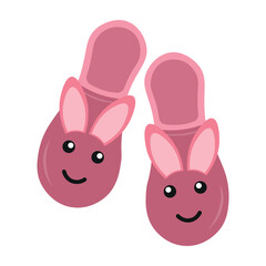 Bunny Slippers Illustration