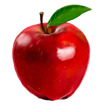Seamless Fruit Pattern, Apple