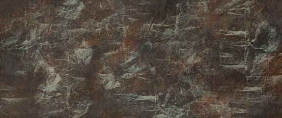 Elegant dark stone texture in brown and gray with elements of white
