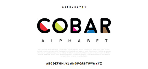 crypto colorful stylish small alphabet letter logo design. - obrazy, fototapety, plakaty
